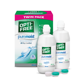 Optifree Puremoist Twin Pack